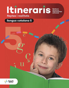 Coberta del llibre Itineraris. Llengua catalana 5