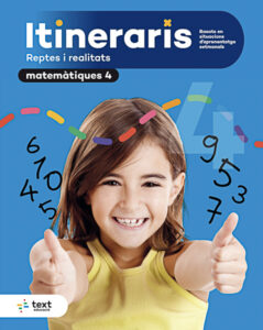 Coberta del llibre Itineraris. Matemàtiques 4