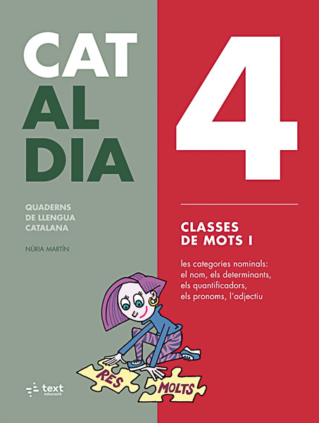 Coberta del Llibre Cat al dia 4. Classes de mots I
