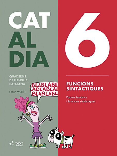 Coberta del Llibre Cat al dia 6. Funcions sintàctiques