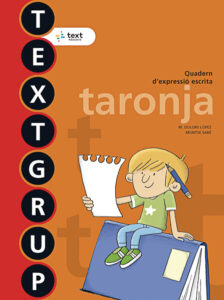Coberta del llibre Textgrup taronja