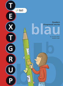 Coberta del llibre Textgrup blau