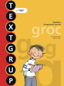 Coberta del llibre Textgrup groc