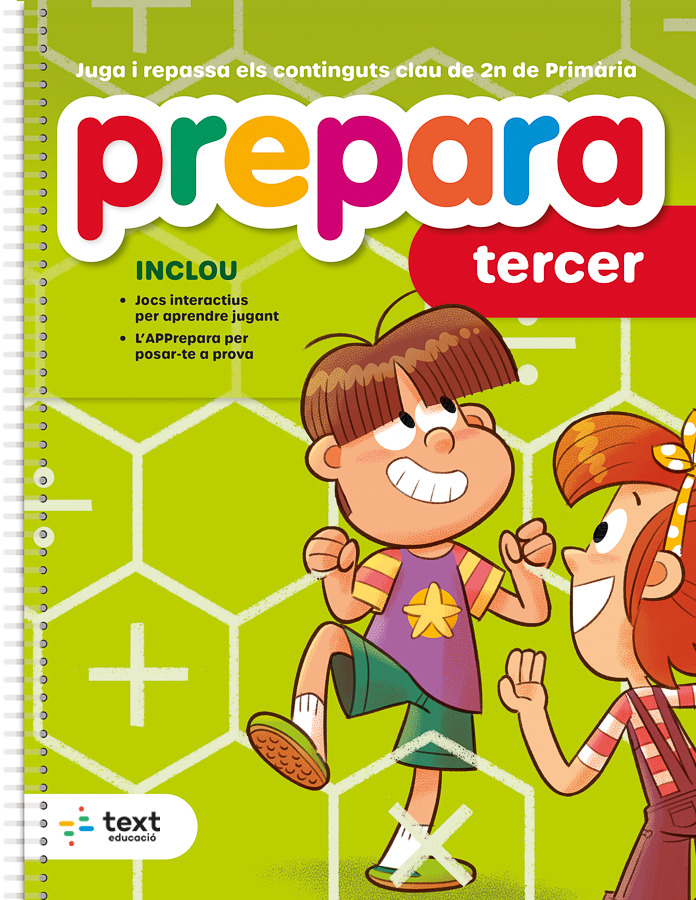 Coberta del Quadern estiu PREPARA tercer de primària