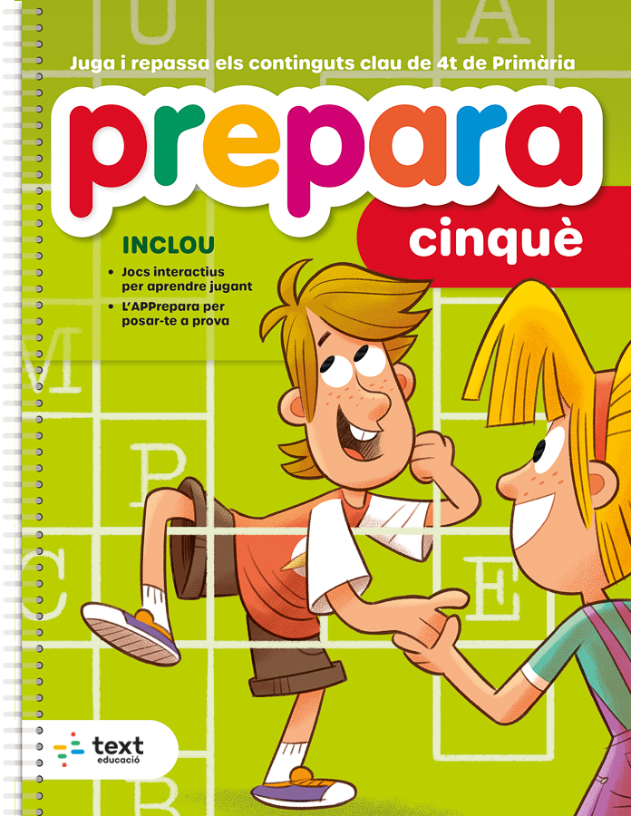 Coberta del Quadern estiu PREPARA cinquè de primària