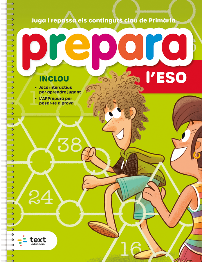 Coberta del Quadern estiu PREPARA l’ESO