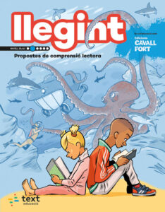 Coberta del llibre Llegint blau