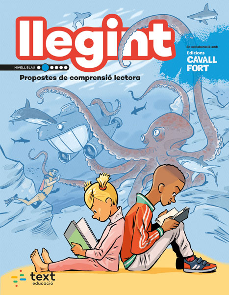 Coberta del llibre Llegint blau